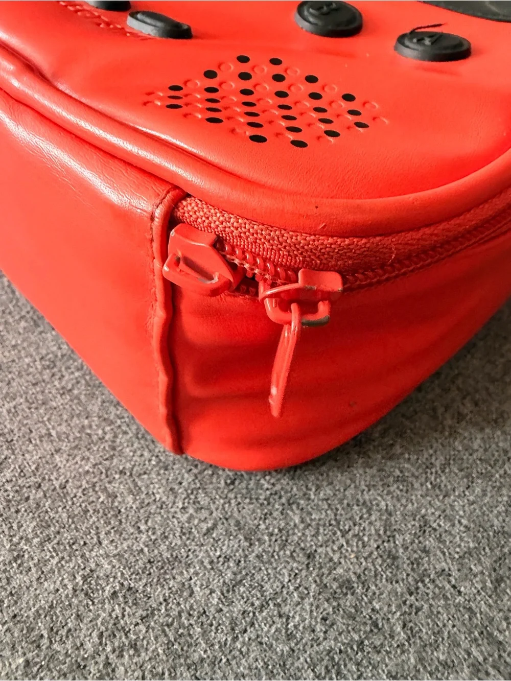 Nintendo Red Game Boy Color Style Handheld Carry Case